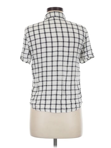 dip Short Sleeve Blouse (view 2)