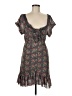 Pinky 100% Polyester Paisley Gray Casual Dress Size M - photo 1
