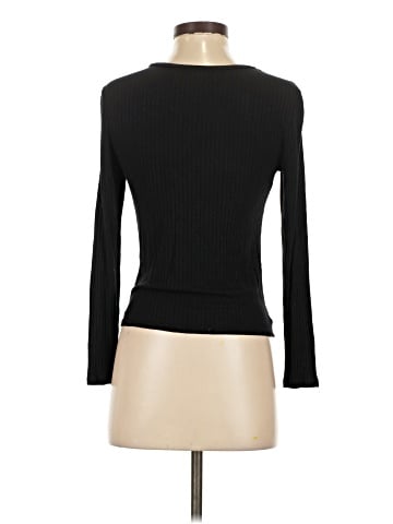 Aqua Long Sleeve Top (view 2)
