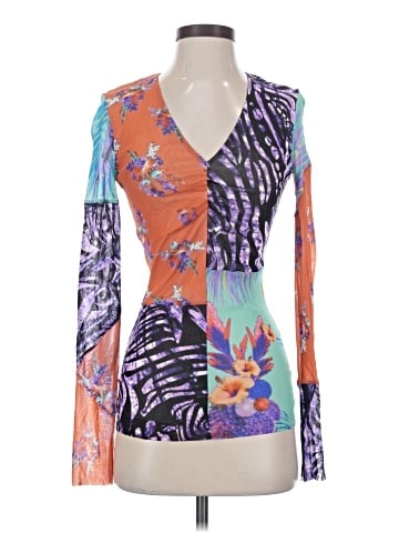 FUZZI Long Sleeve Blouse (view 1)
