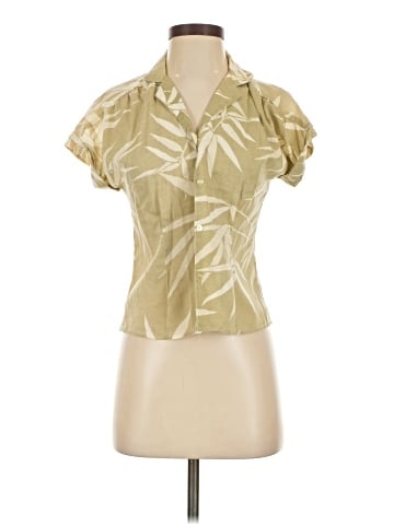 California Waves Short Sleeve Blouse (view 1)
