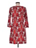 Max Studio Paisley Red Casual Dress Size M - photo 2