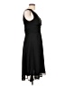Connected Apparel 100% Polyester Solid Black Cocktail Dress Size 10 Petite - photo 4