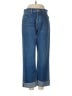 RE/DONE Chevron-herringbone Blue Jeans Size 28 waist - photo 1