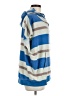 BDG 100% Cotton Blue Poncho Size M - photo 4