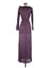 ASOS 100% Polyester Print Purple Casual Dress Size 4 - photo 2