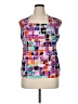 Kasper Purple Sleeveless Blouse Size XL - photo 1
