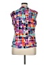 Kasper Purple Sleeveless Blouse Size XL - photo 2