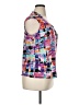 Kasper Purple Sleeveless Blouse Size XL - photo 4