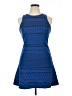 Pixley Graphic Blue Casual Dress Size XL - photo 1