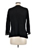 Michael Simon Black 3/4 Sleeve Silk Top Size M - photo 2