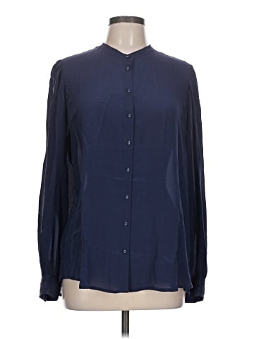 Johnny Was Long Sleeve Silk Top (view 1)