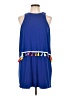 Judith March 100% Polyester Color Block Blue Casual Dress Size L - photo 1