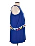 Judith March 100% Polyester Color Block Blue Casual Dress Size L - photo 4