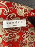 Sandro 100% Polyester Paisley Red Casual Dress Size EU (FR) 38 / US 6 - photo 7