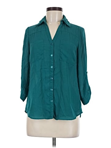 Iz Byer 3/4 Sleeve Blouse (view 1)