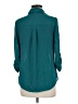 Iz Byer 100% Polyester Teal 3/4 Sleeve Blouse Size 6 - photo 2