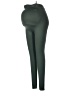 Blanqi Green Leggings Size Med Maternity - photo 1