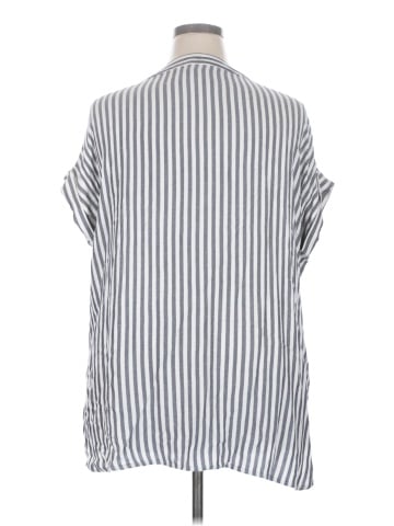 Jones New York Signature Short Sleeve Blouse (view 2)