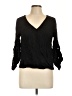 Final Touch Black 3/4 Sleeve T-Shirt Size L - photo 1