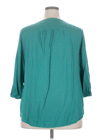 St. John's Bay 3/4 Sleeve Blouse (view 2)