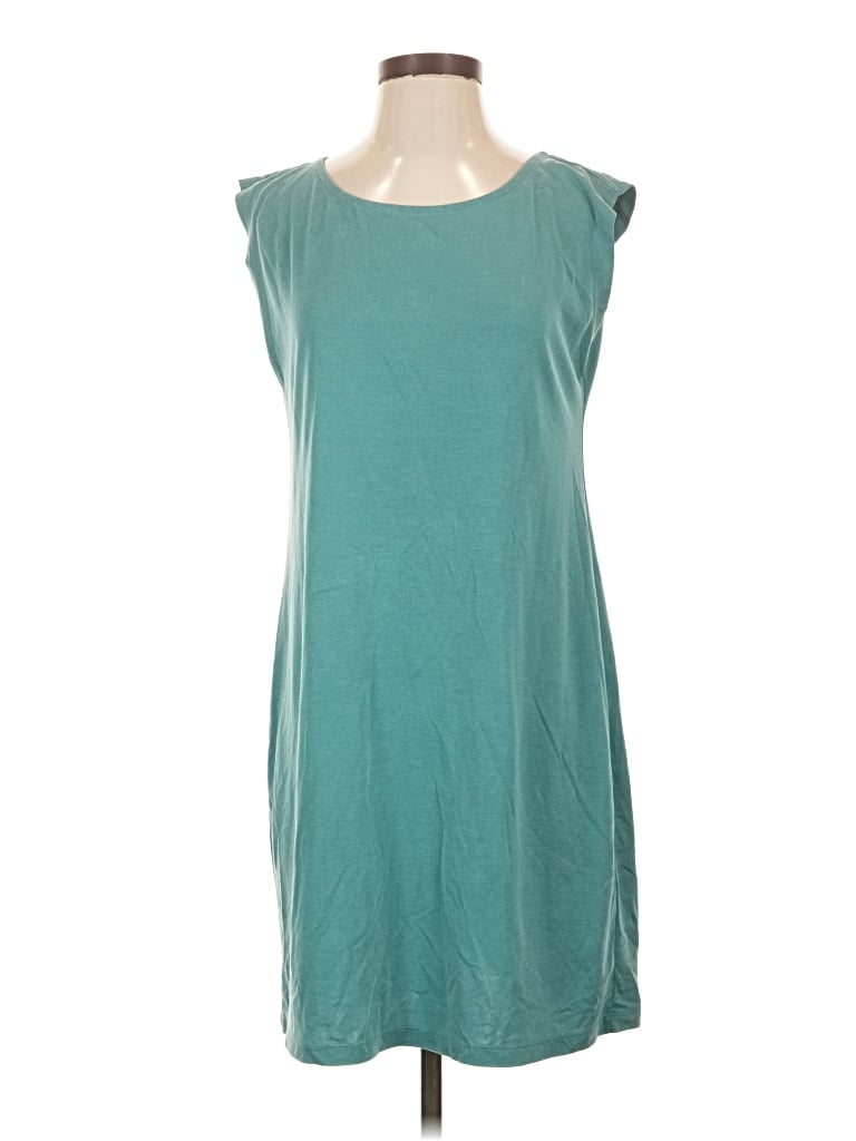 Pre-owned Sigrid Olsen Casual Dress In Teal