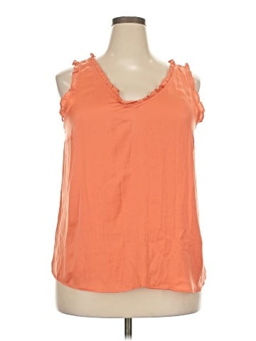 LC Lauren Conrad Sleeveless Blouse (view 1)