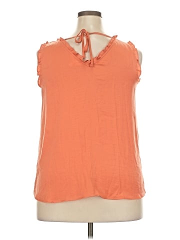 LC Lauren Conrad Sleeveless Blouse (view 2)