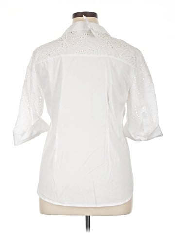 7th Avenue Design Studio New York & Company 3/4 Sleeve T-Shirt (view 2)