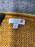 SO 100% Acrylic Gold Cardigan Size L - photo 7