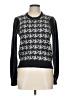 Joie Houndstooth Black Pullover Sweater Size L - photo 1