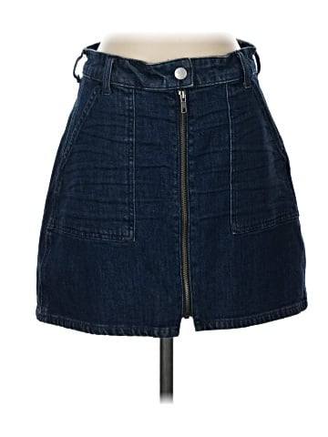 Madewell Denim Utility Zip Skirt (view 1)