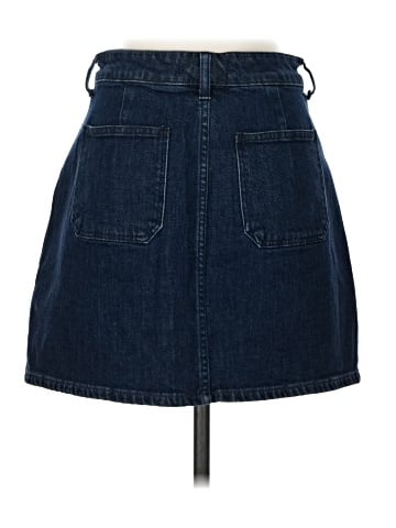 Madewell Denim Utility Zip Skirt (view 2)