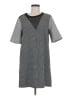 BCBGeneration Houndstooth Gray Casual Dress Size M - photo 1