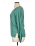 Alternative Earth Solid Teal Long Sleeve Top Size XL - photo 5