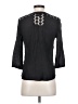 Timing Black 3/4 Sleeve Blouse Size S - photo 2