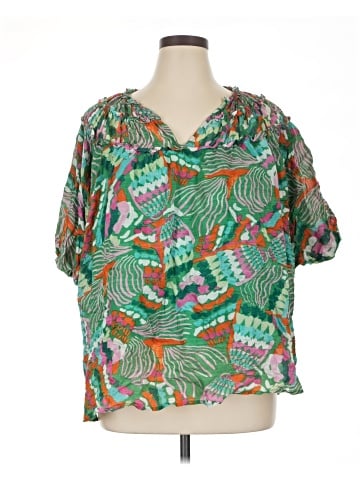Entro Short Sleeve Blouse (view 1)