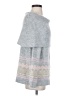 Caslon Color Block Gray Pullover Sweater Size S - photo 4