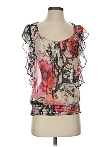 Wrapper Sleeveless Blouse (view 1)