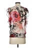Wrapper 100% Polyester Pink Sleeveless Blouse Size S - photo 2