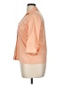 Lands' End 100% Baumwolle Orange Long Sleeve Polo Size 14 (petite) - photo 5