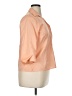 Lands' End 100% Baumwolle Orange Long Sleeve Polo Size 14 (petite) - photo 4