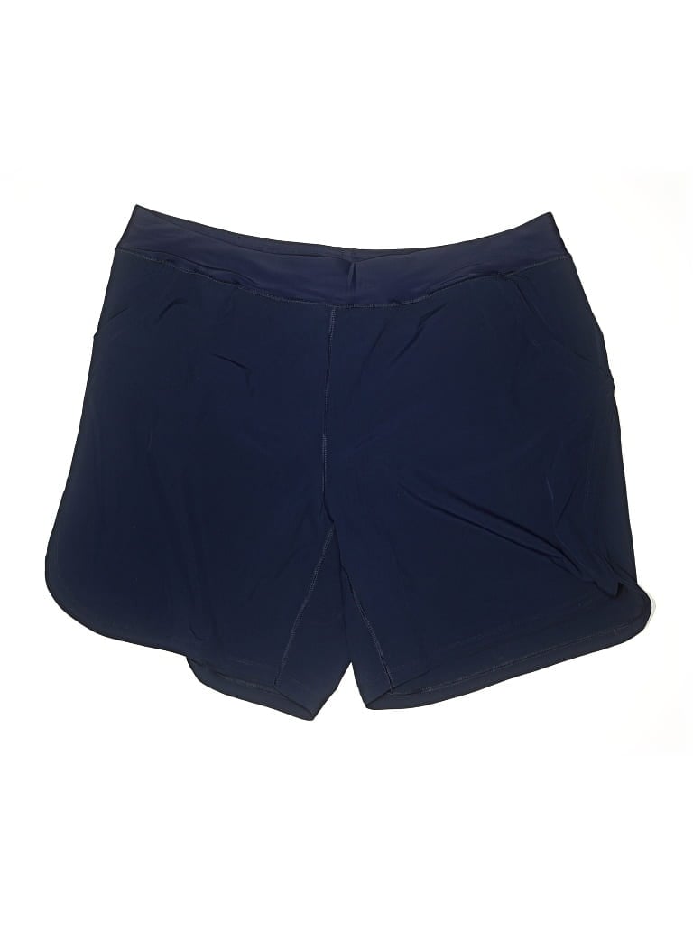 Pre-owned Lands' End Athletic Shorts In Blue