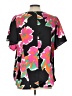 Umgee Black Short Sleeve Blouse Size L - photo 2