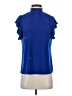 1.State Blue Short Sleeve Turtleneck Size S - photo 1