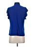 1.State Blue Short Sleeve Turtleneck Size S - photo 2