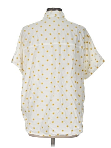 Madewell Sun Embroidered Courier Shirt (view 2)