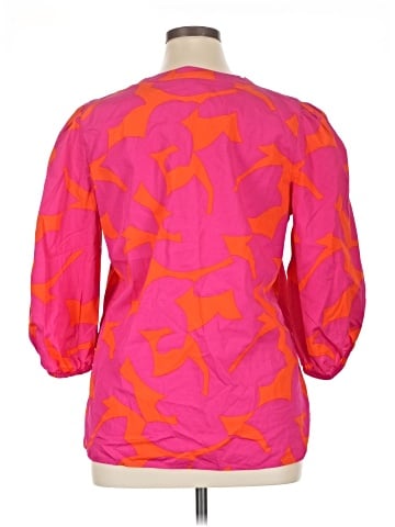 Bar III 3/4 Sleeve Blouse (view 2)
