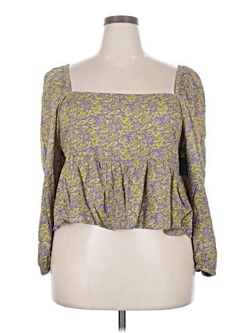 ABound 3/4 Sleeve Blouse (view 1)