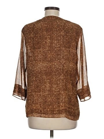 Coldwater Creek 3/4 Sleeve Blouse (view 2)